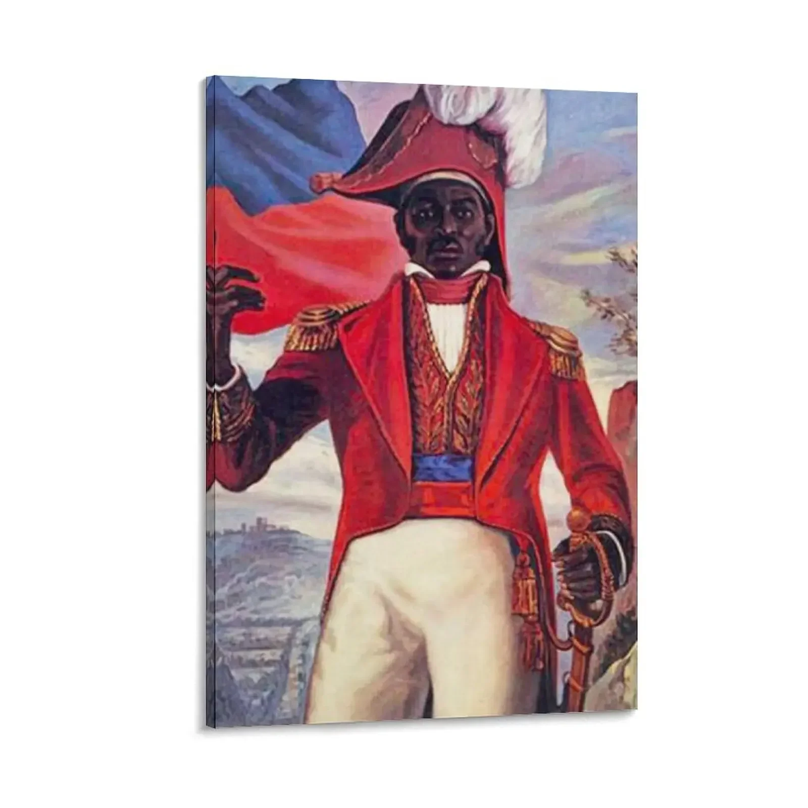 

Jean-Jacques Dessalines Portrait Canvas Painting luxury home decor Decoration bedroom poster mural
