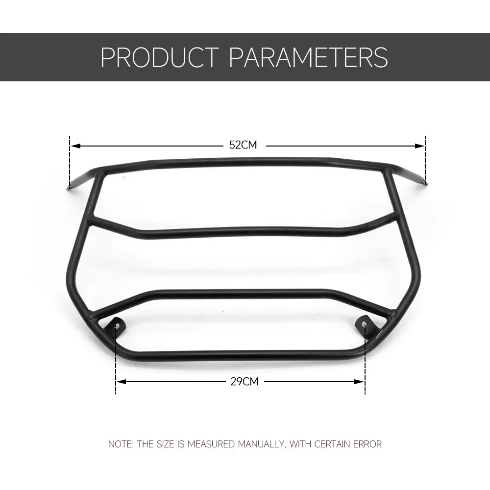 For Honda  NSS750 2021 NT1100 NC750X 2022 New Motorcycle Rear Top Case Carrier Trunk Luggage Rack Rail Tour Pack Shelf