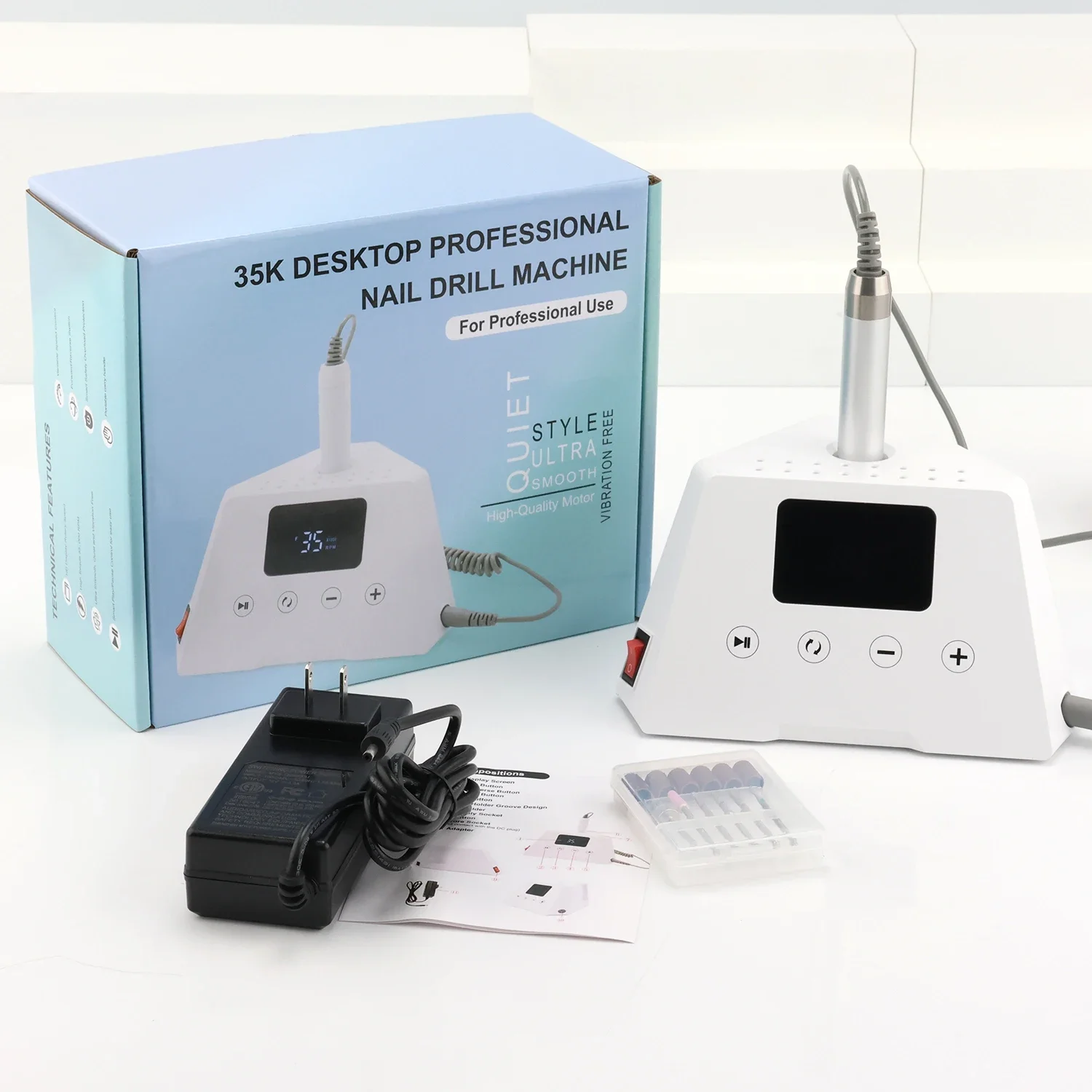# Hot Professional Hot Sale High Torque Pedicure Nail Drill Machine Manicure Drill Set Brushless Nail File With Memory