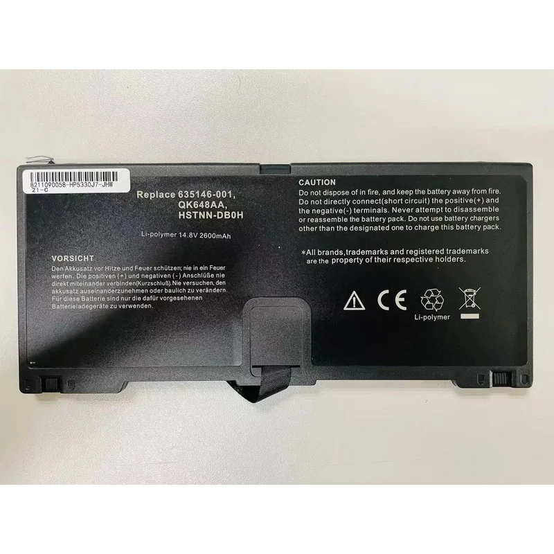 Brand new battery Applicable HP ProBook 5330m 635146-001 HSTNN-DB0H QK648AA FN04 2600mAh 4cel