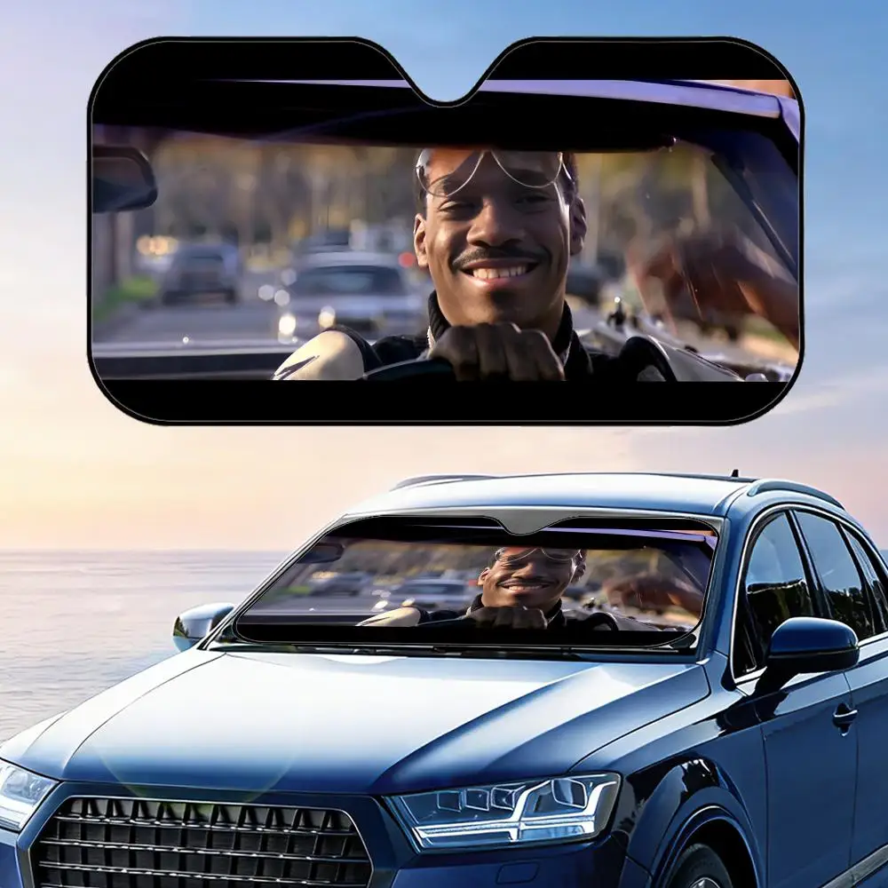 

Солнцезащитный козырек B-Beverly Hills Cop, складной, для лобового стекла автомобиля, защита от ультрафиолета, отражающий, теплоизоляционный, многоразовый чехол