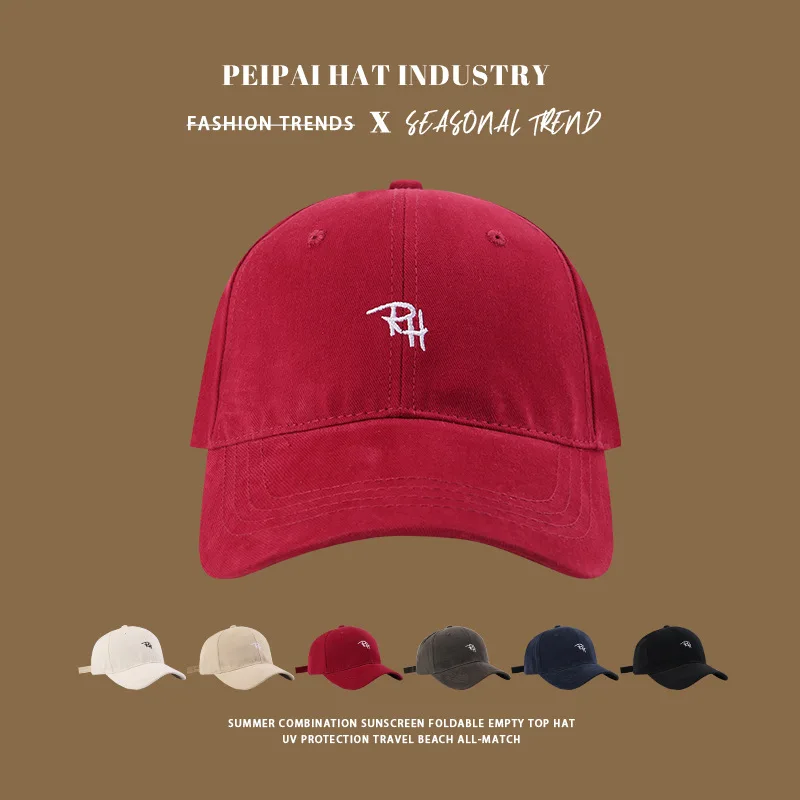 Premium All-match Baseball Cap UV Protection Breathable Sun Hat Casual Peaked Cap for Ladies Student Cycling