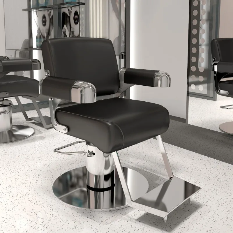 Professional Floor Barber Chair Organizer Beauty Comfortable Modern Barber Chair Mat Aesthetic Poltrona Parruchiere Furniture