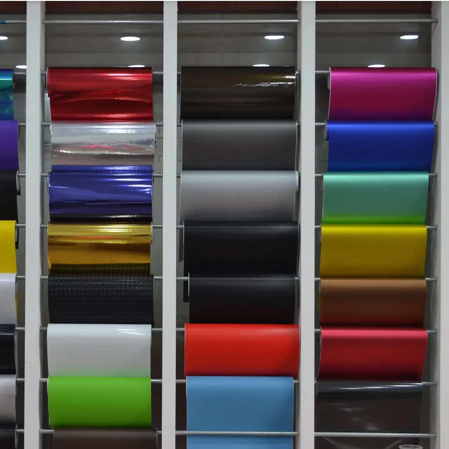 

Best Selling TOPCAR Glossy Plum Magenta Color Changing PVC Durable Protection Car Film Body Wrap Vinyl UV/IR Protection 2-Year