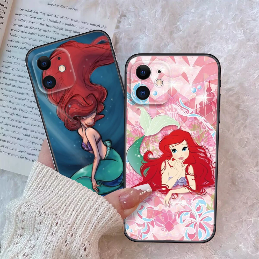 Mermaid pattern Soft Case for Redmi Note 11 11S 10 10T 10 Pro Max 10S 9T 9 9S 8 8T 7 Xiaomi Mi 11 11I 12 12X