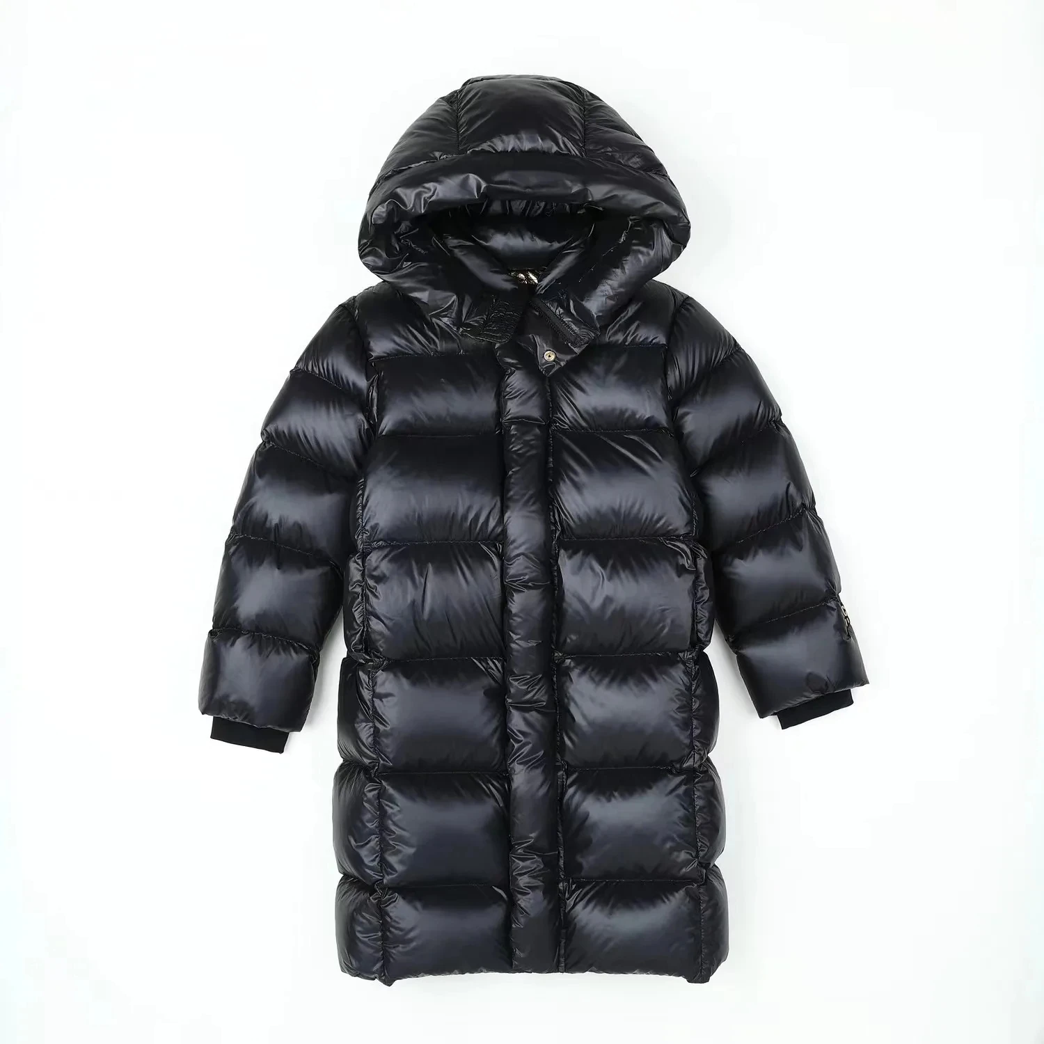 Kinder Mädchen Winter Ente Daunen jacke Dicke lange warme Puffer Mantel Jungen wasserdichte Kapuze Parkas Kinder Schnee Oberbekleidung