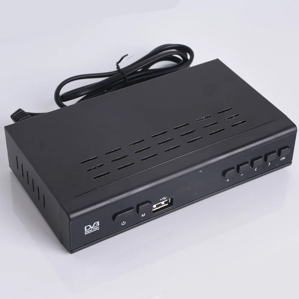 DVB-T2 H.265 Satellite TV Receiver 1080P HD Terrestrial Digital Video Broadcast Receiver Scart DVB T2 for EU Countries Watch TV