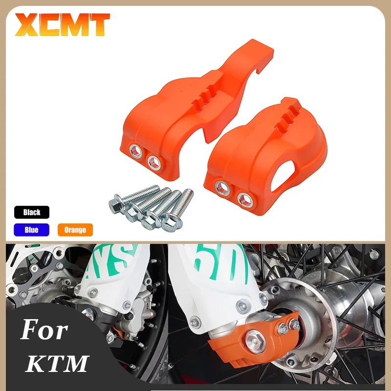 

For KTM Husqvarna EXC FE TE Lower Fork Leg Shoe Guard Protector EXCF SX SXF XC XCF FX TX 125 150 250 300 350 450 501 2016-2024