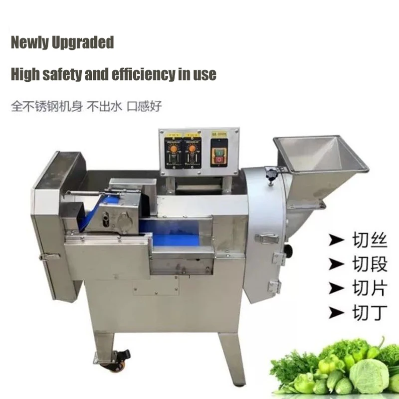

Полностью автоматическая машина для резки овощей, машина для нарезки лука и бананов, машина для измельчения имбиря