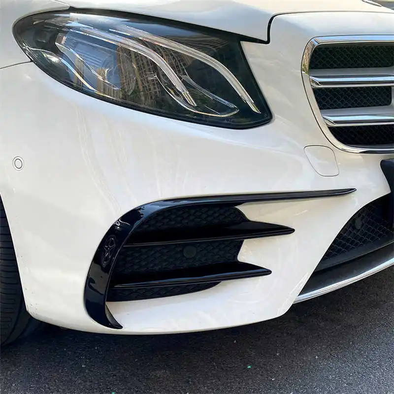 For Mercedes-Benz W213 2016 2017 2018 2019 2020 E200 E260 E300 Front Bumper AMG Wind Knife Front Wind Knife Modification