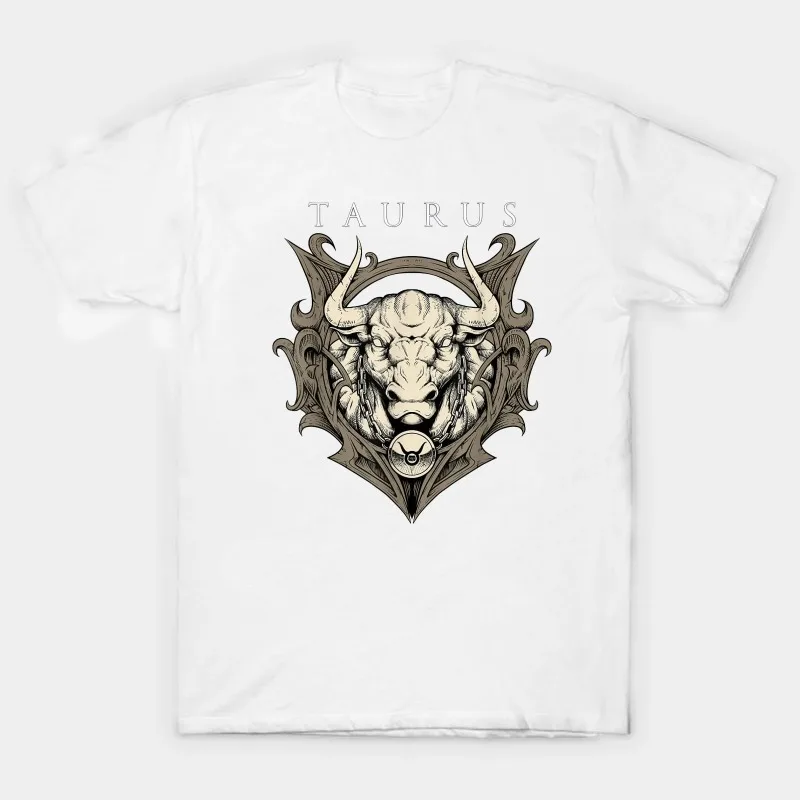 

Taurus Pattern 3D Printed Breathable Quick Drying Casual Loose Comfortable Daily Street Hip Hop Fun Pattern T-shirt