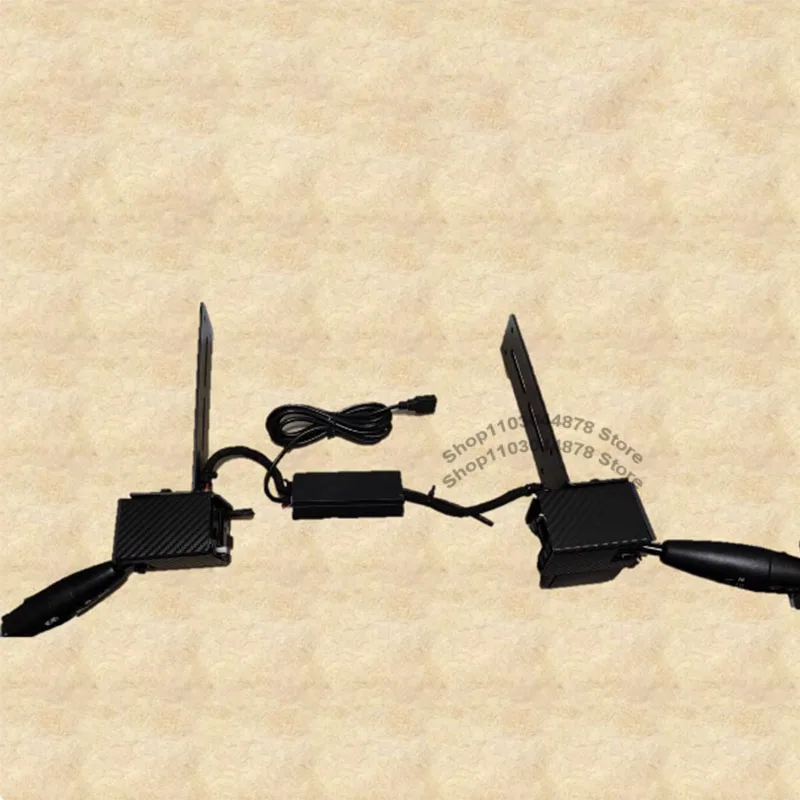 سباق محاكاة عجلة القيادة مفتاح بدء بدوره إشارة ممسحة محول ل PXN V10 V99 ل ETS2 #4