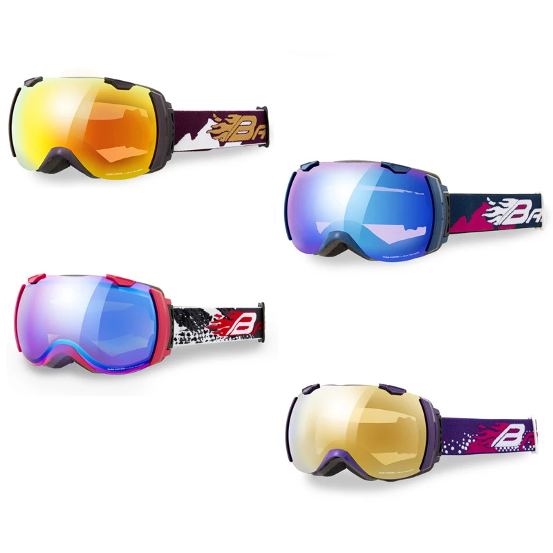 Ski Goggles Men Snowmobile Sunglasses Double Layer Anti Fog Women UV400 Skiing Adult Snowboard Motocross Skiing Glasses Mask