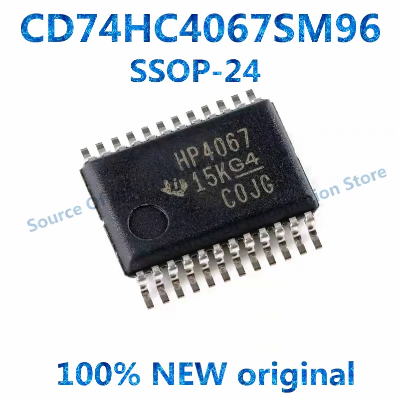 

Аналоговый чип, CD74HC4067SM96, SSOP-24, 100% Новинка