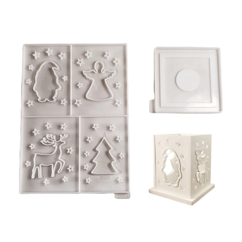 

Handcraft Your Own Christmas Lanterns Using Our Multipurpose Sturdy Silicone Mold Set Portable Accessory for Artistics