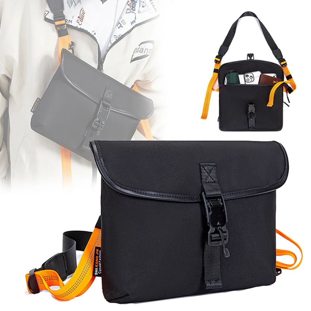 

Tactical Messenger Bag Large Capacity Men's women's Portable Sports Waterproof Chest Packet Travel Hiking Cycling Equipment