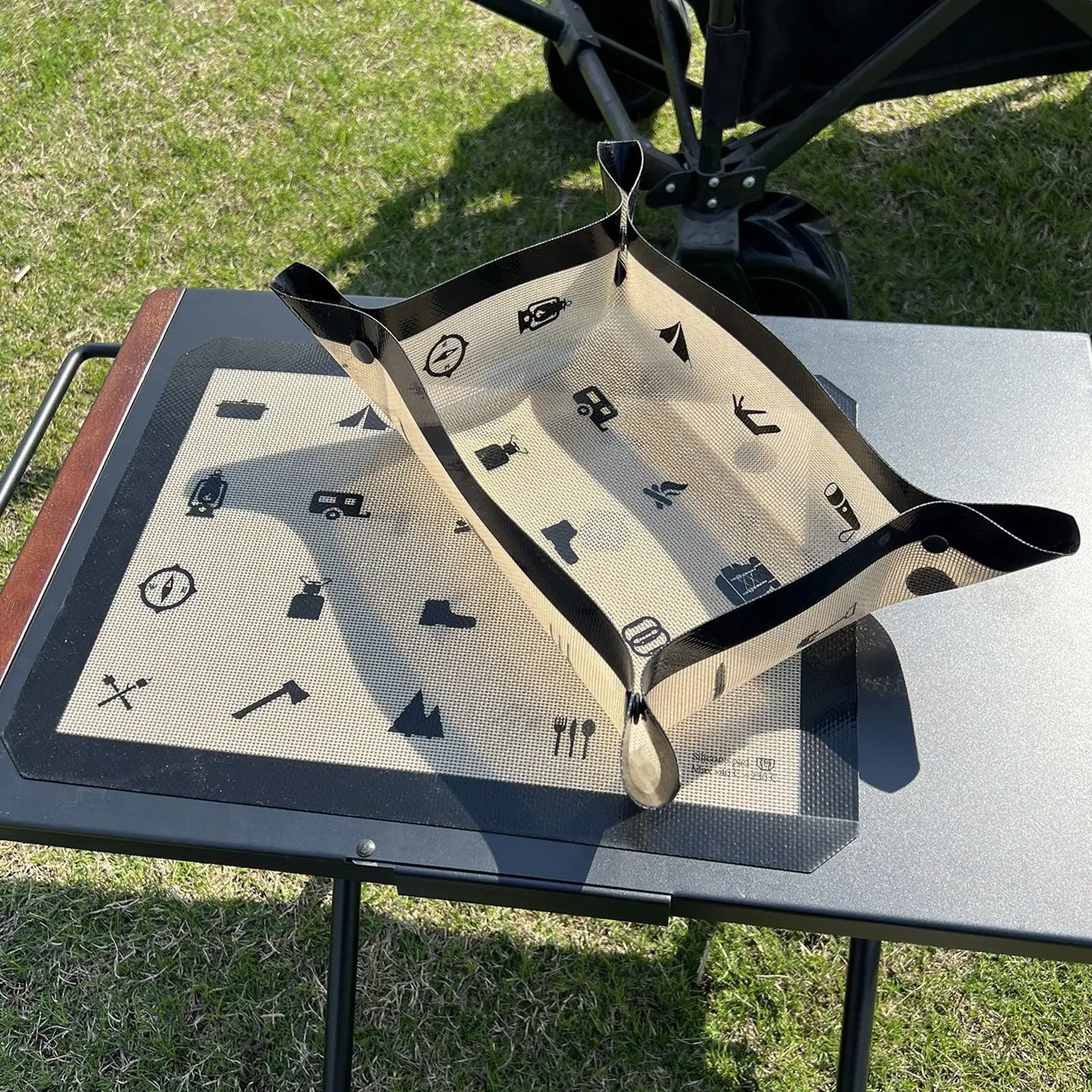 

Многоразовый силиконовый коврик для выпечки, нескользящий, термостойкий, для раскатки теста, выпечки в духовке, защиты кухонной столешницы