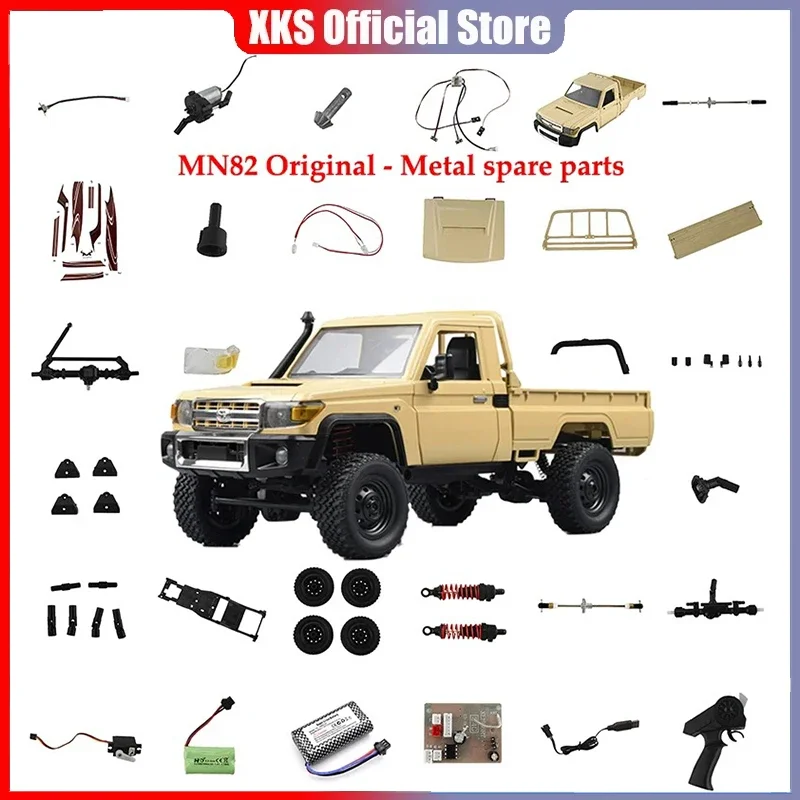 MN MODEL MN82  Cherokee Original Parts Axle Shell Mesh Pull Rod Front and Rear Door Wave Box Lamp Set Remote Control Seat