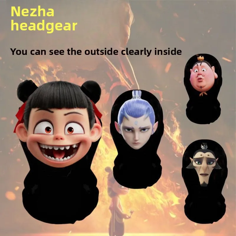 

Nezha Demon Boy Nao Hai Tou Set Surrounding Cosine Internet Celebrity Mask