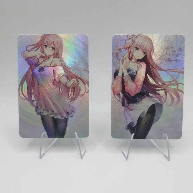 9Pcs/set Kawaii Anime Girl Cards Ririko Fate Series Grand Order Jeanne D'Arc Alter Kama Atui Game Collection Cards Gift