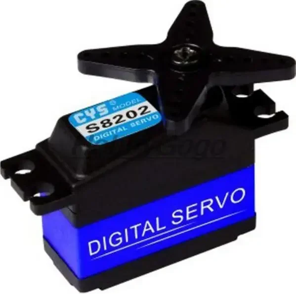 CYS-S8202  25g 4KG High Torque Metal Gear Digital Steering Servo for 450 500 RC Helicopter RC Off-Road Car