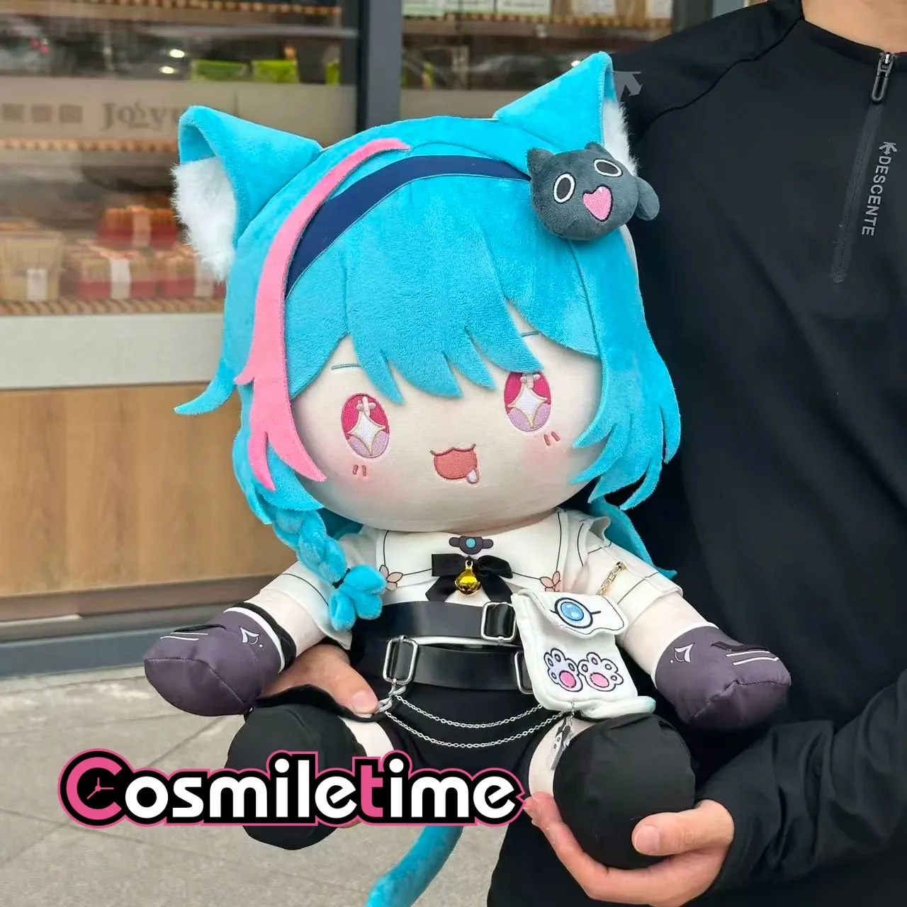 NTE Neverness to Everness Mint 40CM Soft Stuffed Plush Doll Double Sided Printed Collectible Figure Cartoon Desktop Ornament YZ