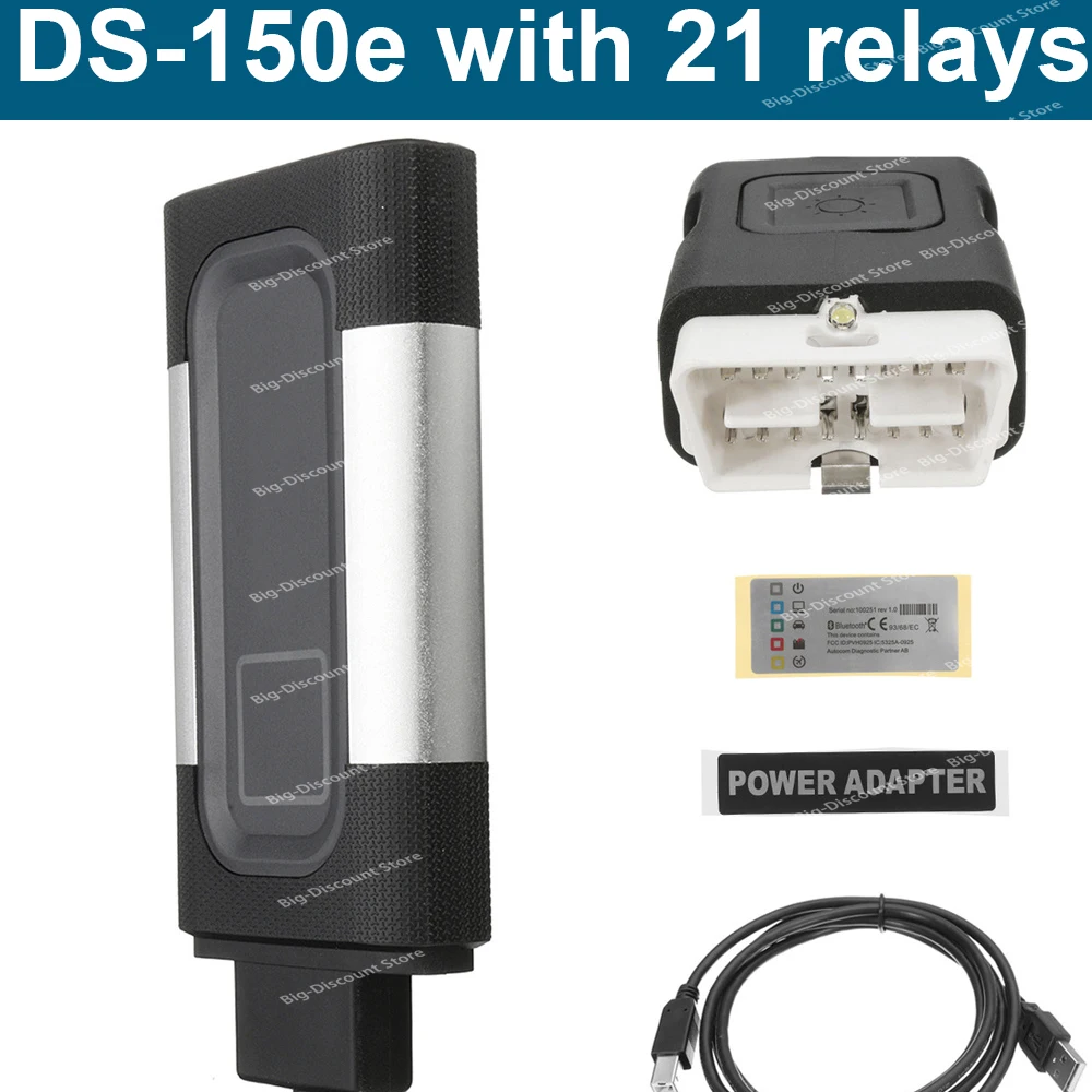 

Del-phis Auto-coms release 2021Original Obd2 Scanner Diagnostic Tool with Keygen Car Truck Tcs ds-150e germany 21relays