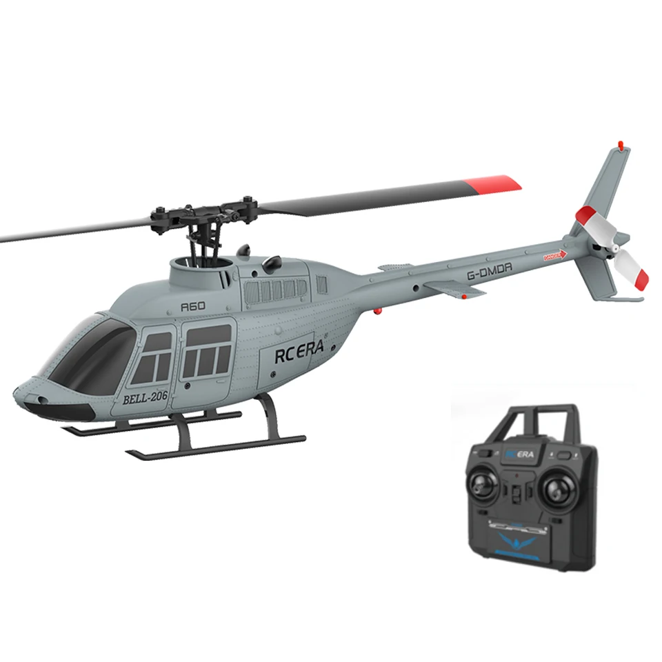 RC ERA A60 Mini Bell-206 2.4G 4CH 6-Axis Gyro 1:42 Scale Optical