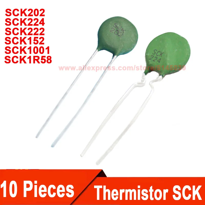 (10 pieces) SCK1R58 SCK1001 SCK152 SCK202 SCK224 SCK222 SCK10202MSY SCK15224MSY SCK10222MSY SCK101001MSY Thermistor NTC