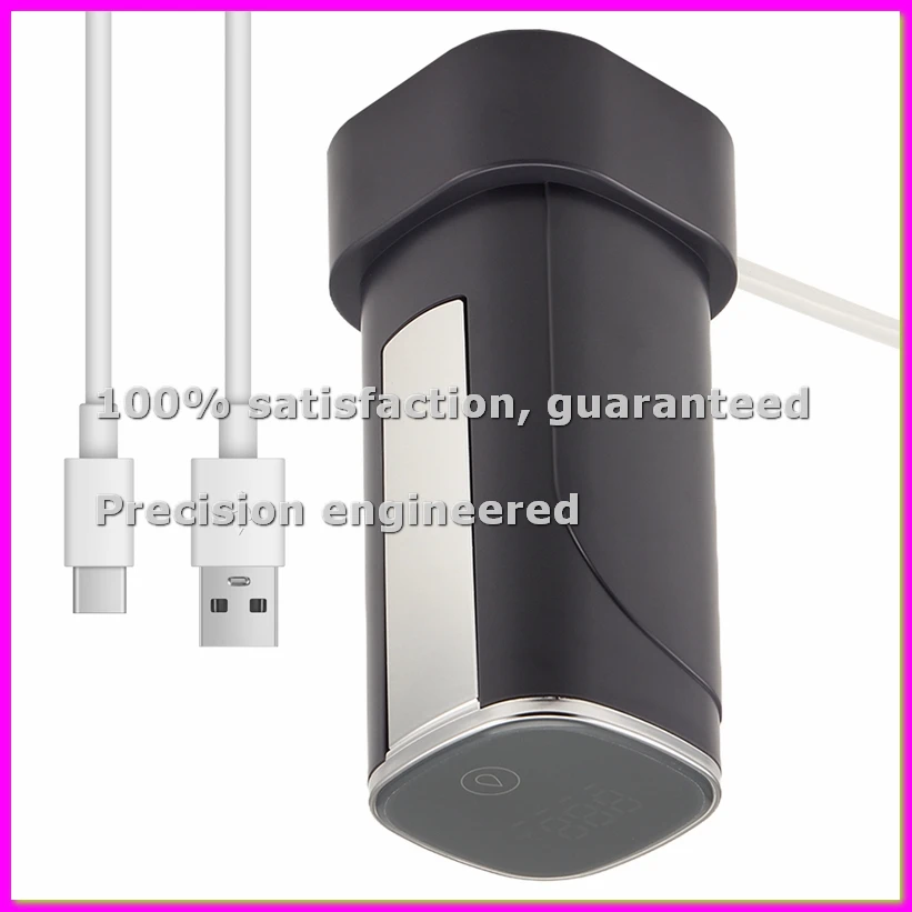 Portable Electric Water Bottle Pump Automatic Water Dispenser Pump with Large LED Display Foldable Automatic Water Pump-ABLA