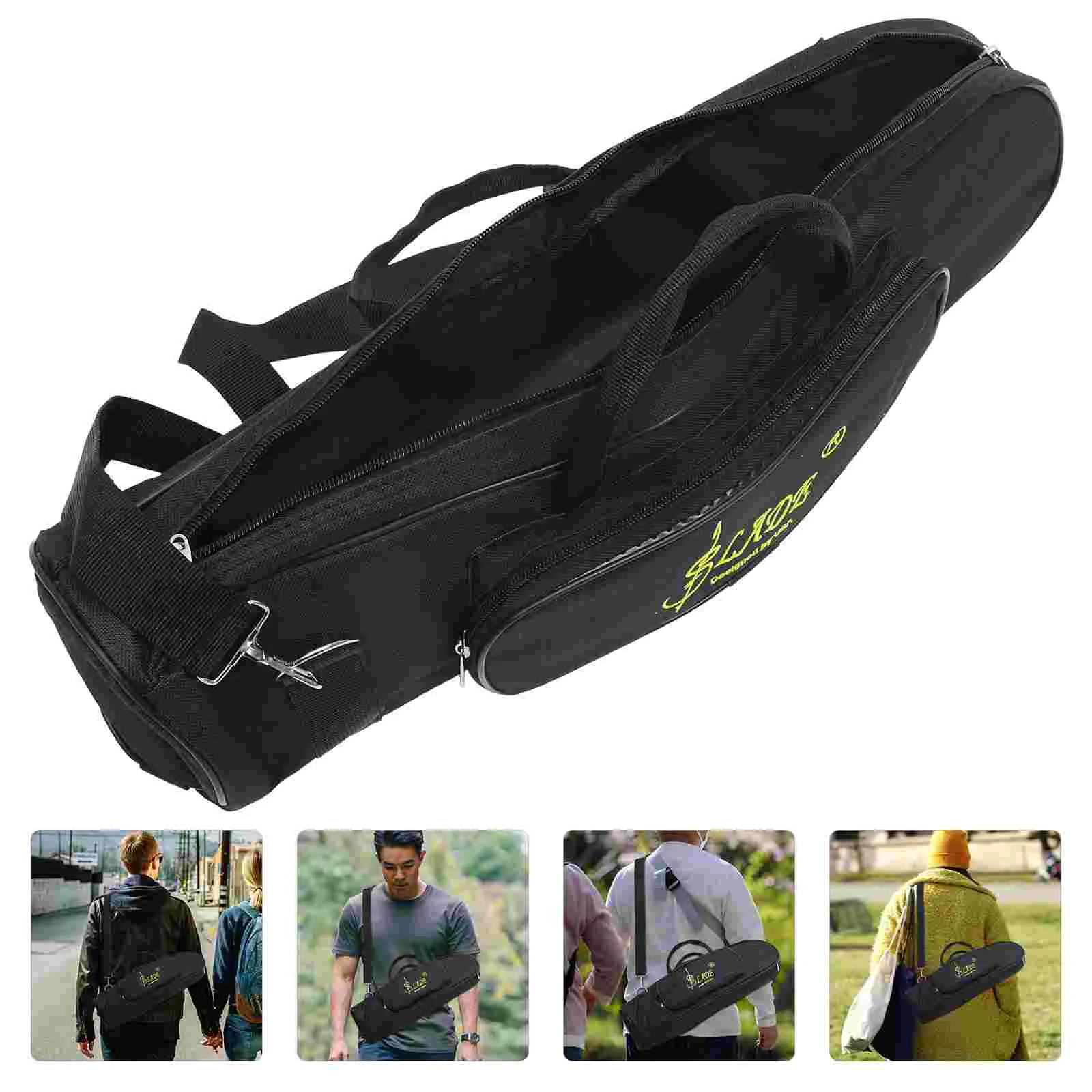 

Small Musical Instrument Bag Practical Trumpet Pouch Carrying Holder Simple Instruments