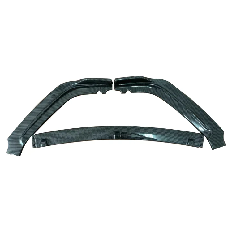 

Body Kit Glossy Black Car Front Bumper Lip for 2019 Honda INSPIRE