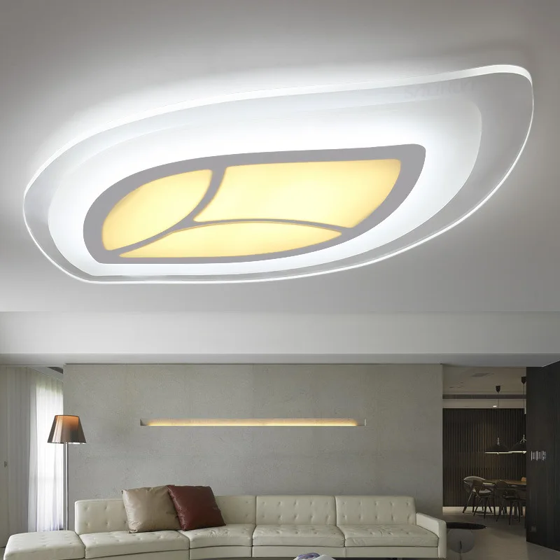 

Creative Slim Ceiling Lamp ,leaves Ceiling Light, Bedroom / Study Room Ceiling Light, 55*35cm AC90-265V