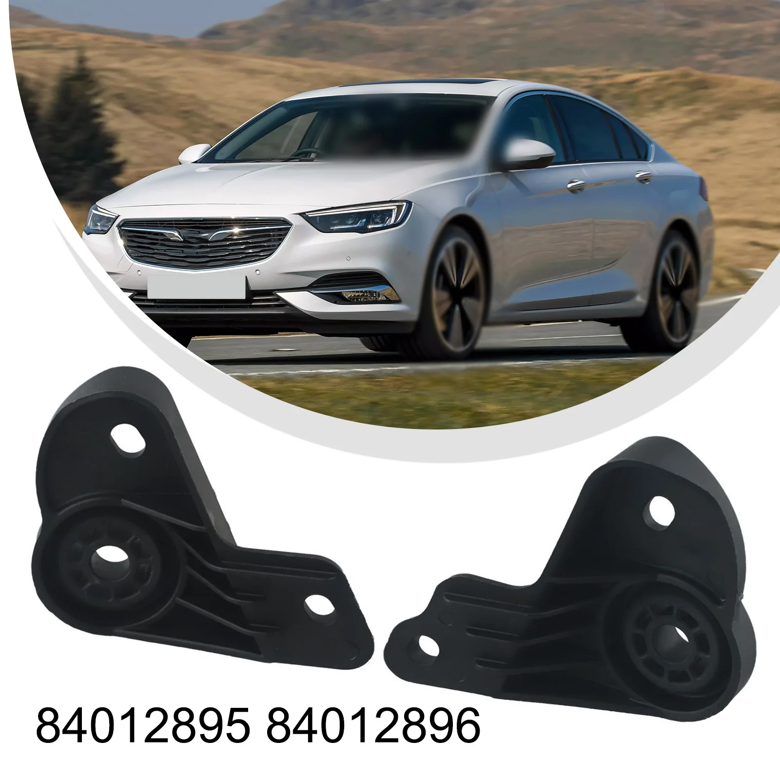 Reliable Radiator Bracket for Vauxhall For Opel For Insignia B 2017 23 Made of ABS OE Number 84012895 84012896