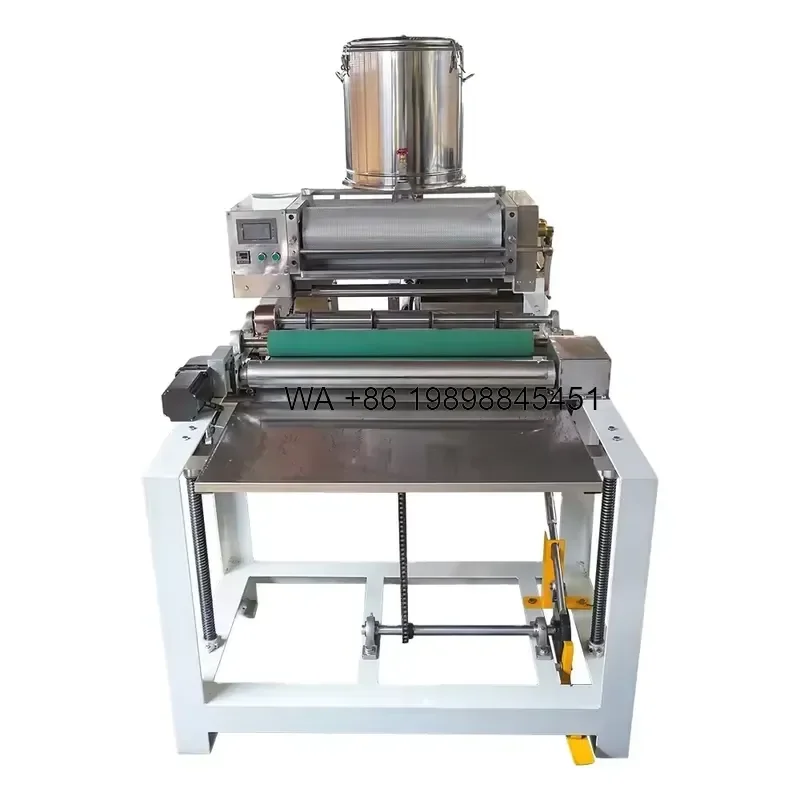 Wmwmnu Full Automatic Stainless Steel Beeswax Foundation New Bee Wax Sheet Press Mold 1000 Pieces per Hour