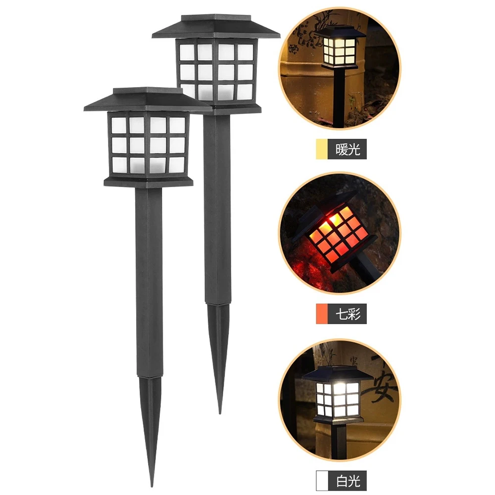 

2026 Outdoor LED Solar Courtyard Lights Palace Light Plug-in Lawn Lamps Waterproof Portable RGB Outdoor Decorative Lighting Hot