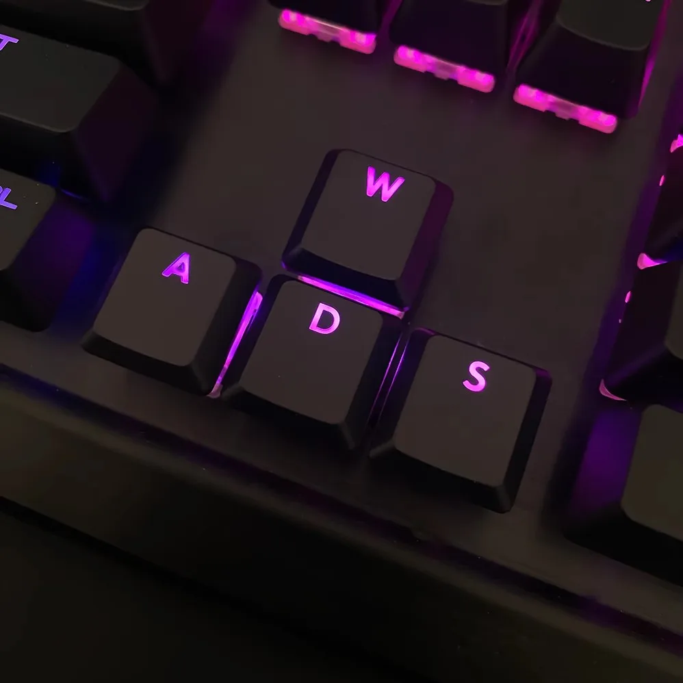 1 Set PBT Backlit Keycaps For Logitech G515 / G915X / G915 X LIGHTSPEED TKL Keyboard Low Prifile Kailh 1353 Switch Key Caps