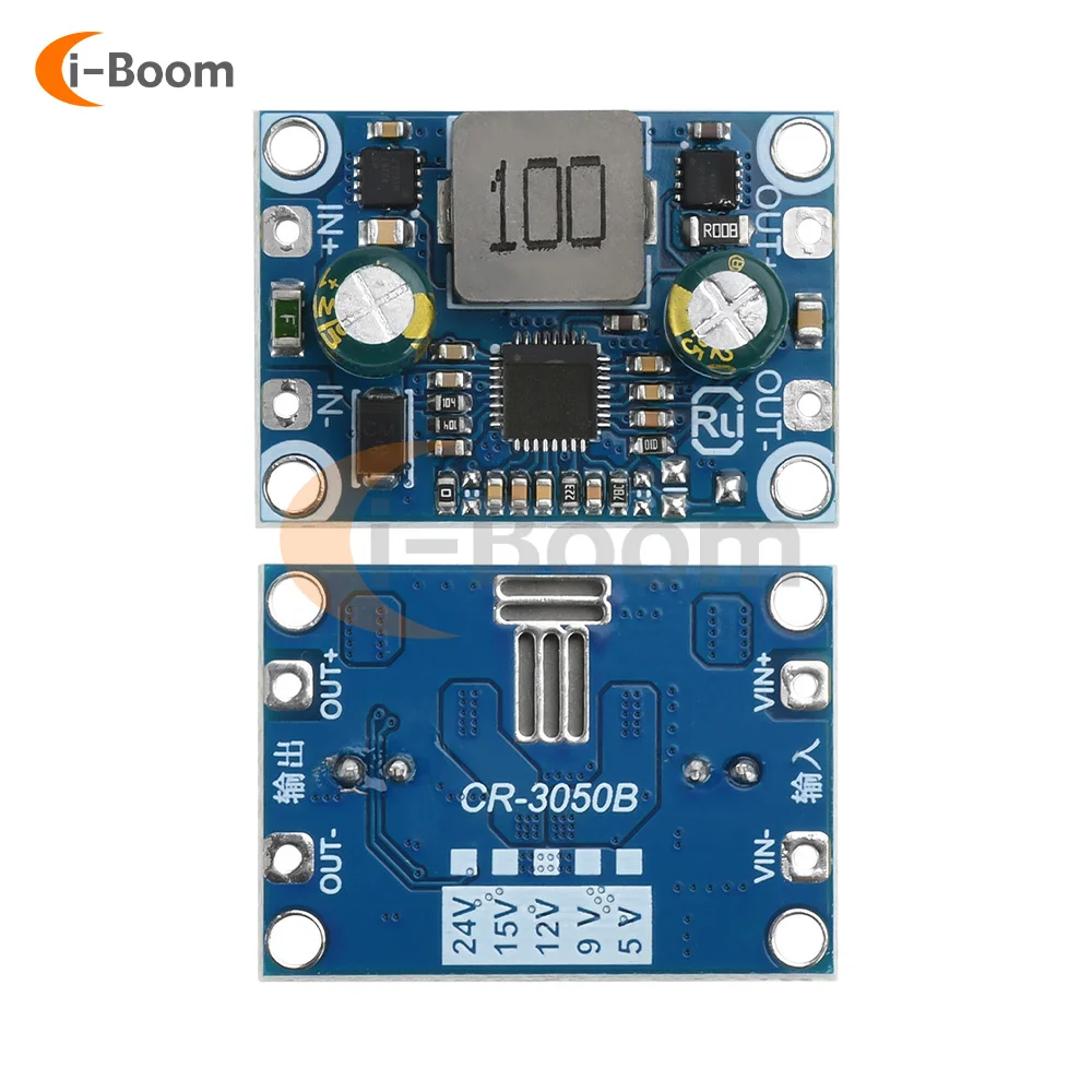 DC Boost/Buck Module DC3.6~32V To DC 5/9/12V Voltage Regulator High Efficiency Voltage Converter Board With Protection