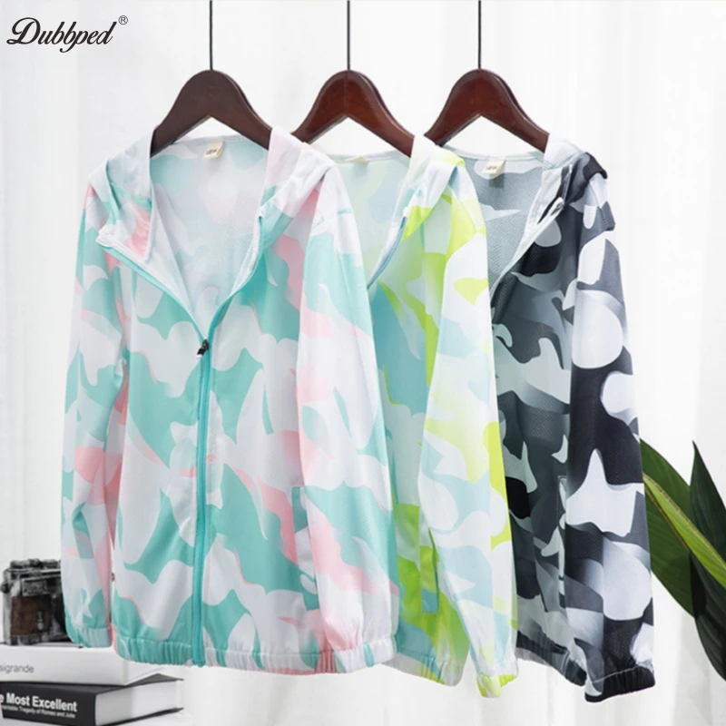 Dubbped Summer Hooded Jacket boy girls Waterproof Sun Protection Clothing Fishing Hunting Clothes Kid Quick Dry Skin Windbreaker