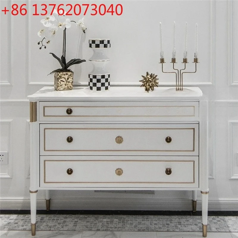 

Американский стиль, шкафчик для хранения ящиков из цельного дерева, легкая роскошная веранда из цельного дерева, декоративный шкаф6005