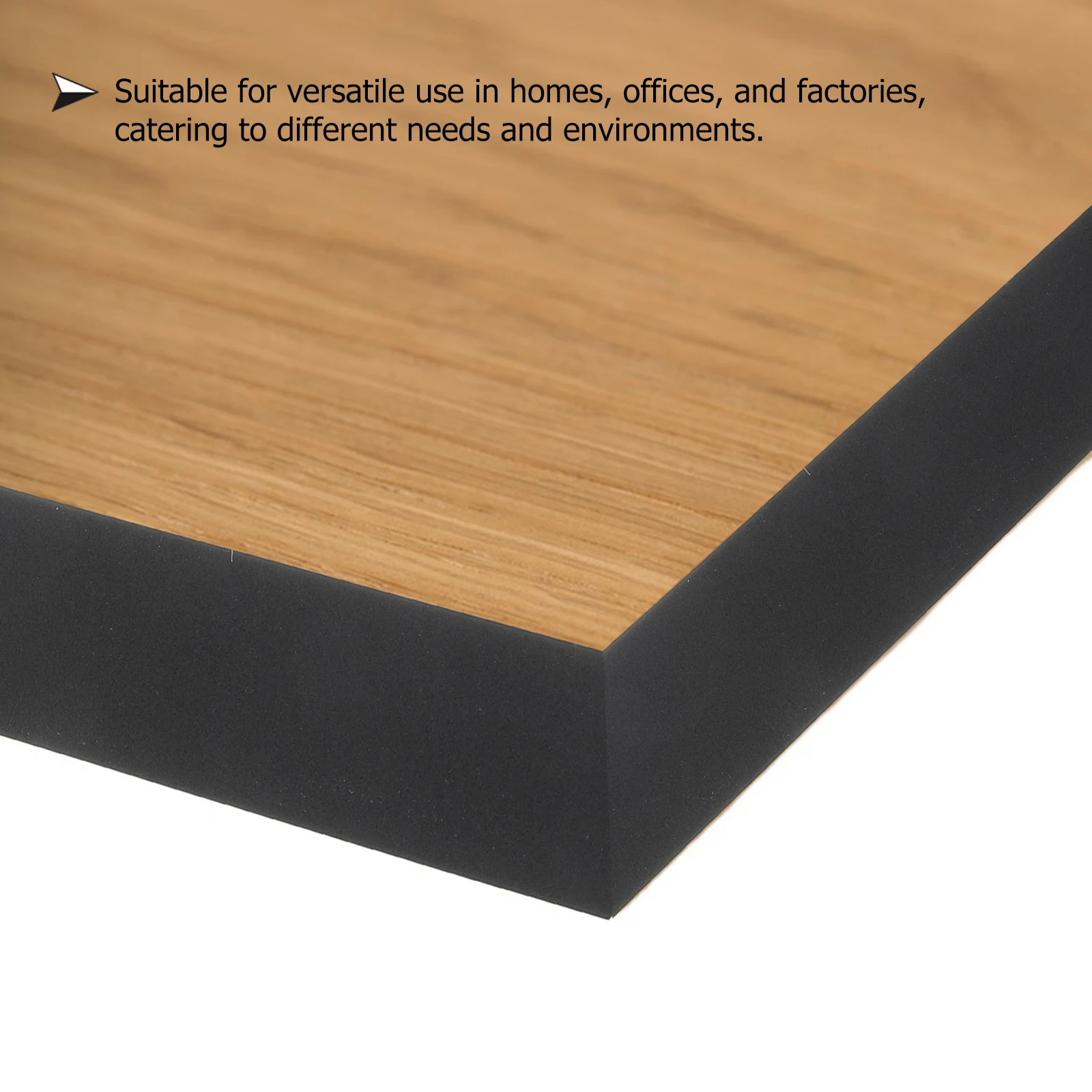 

Black Tape Single Sided Adhesive Thick Foam Weather Stripping Strips Weather Seal Door Insulation Foam Sealing