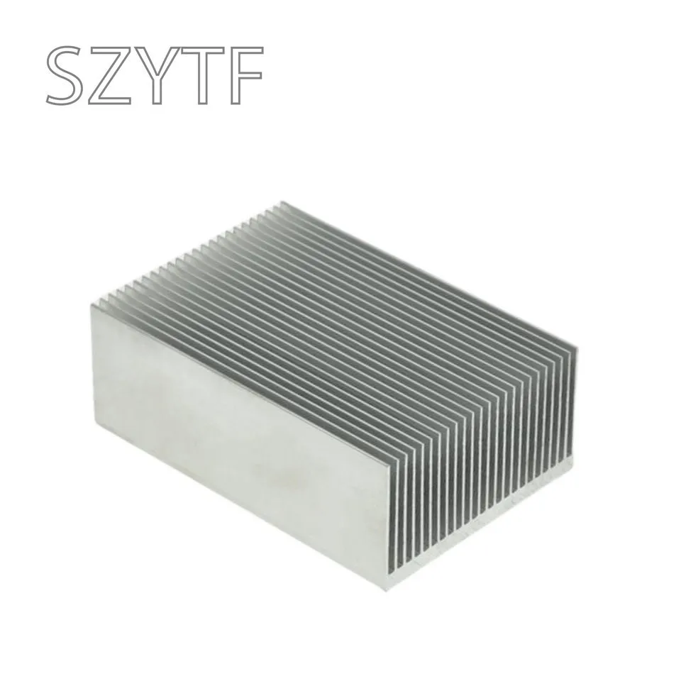 High Power Electronic Heatsink Radiator Cooler Radiator Aluminum 100×69×37MM Heat Sink  Fins Fine-toothed