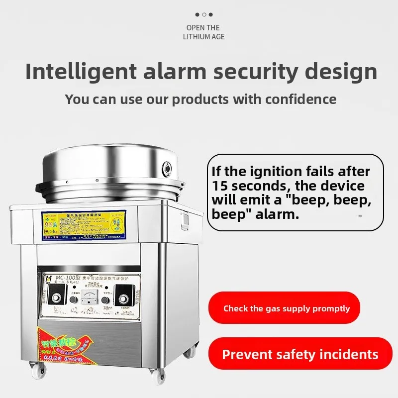 Commercial gas electric cake pan lasagna pancake maker, sauce-flavored pancake oven for pancake restaurant food stand