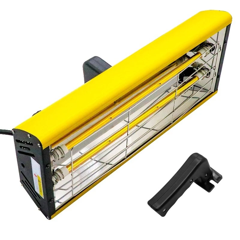 2000W Infrared Automotive Paint Curing Lamp Handheld Paint Dryer Heating Light For Car Body Repair Spray Booth Workshop Use