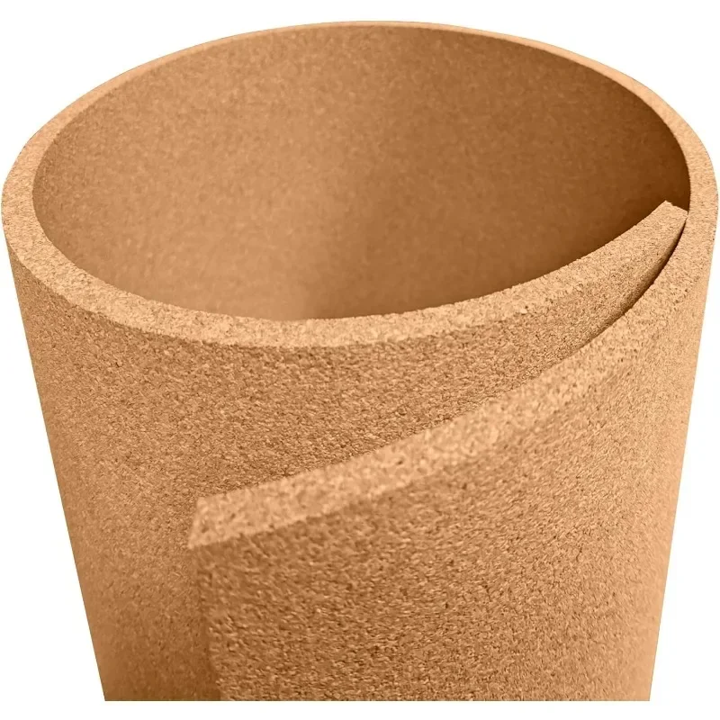

Manton Cork Premium Cork Roll - 4' x 8' x 3/8", 100% Natural Facing Grade Material for Bulletin Boards