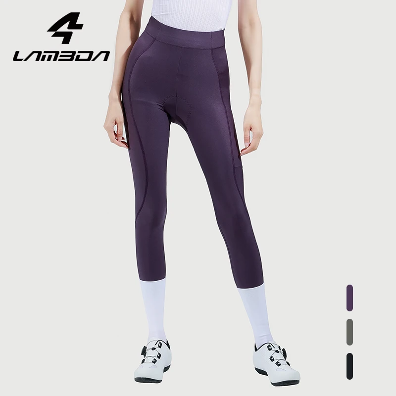 

Lameda Women's Cycling Long Pants High Waisted Biking Tights With Padding Stylish Bicycle Clothing For Mtb Cycling Trousers