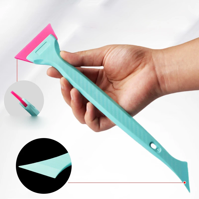 Vehicle Tint Squeegee for Small Triangular Window Mini Squeegee for Car Glass Film Installation Car Mirror Rearview Water Wiper - view 2