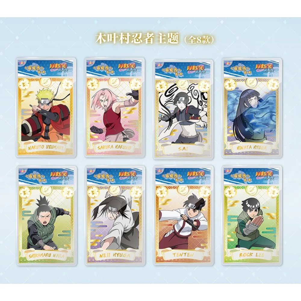 مجموعة بطاقات أصلية جديدة من مجموعة Eaki Naruto Haruno Sakura Uchiha Sasuke أنيمي ملصق كلاسيكي بطاقات بولارويد هدايا محبوبة من قبل المشجعين #6