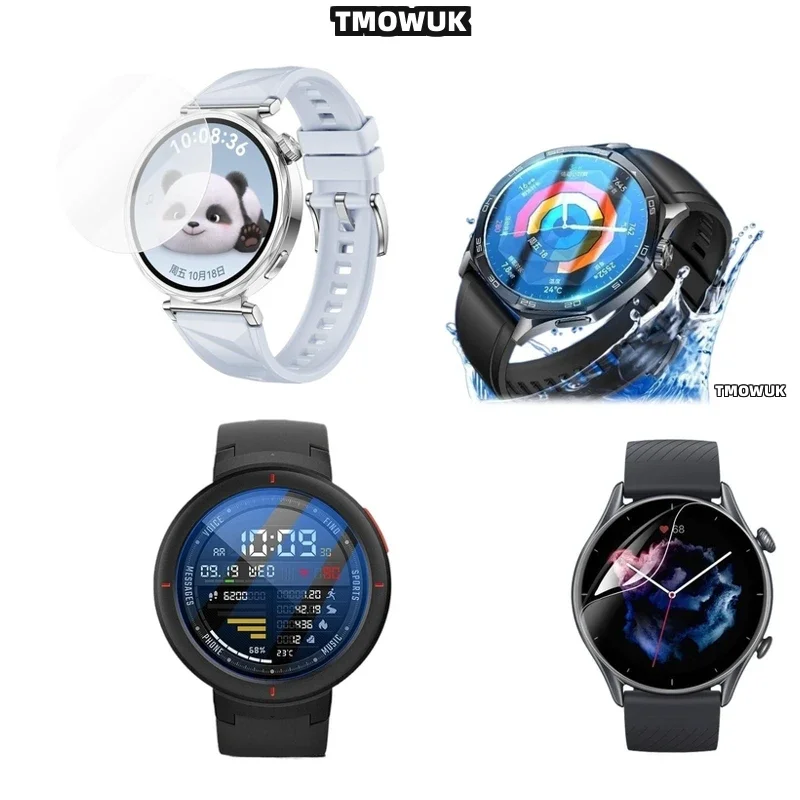 ​ ​ Для Amazfit GTR 42 47mm T Rex 2 3 T-Rex Pro 3 Ultra – Ультрапрозрачная защитная пленка для экрана, антибликовая ​ ​