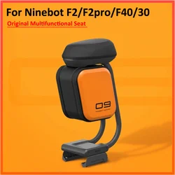 Original Seat for Ninebot F Series F2 F2PRO F25 F40 Electric Scooter Multifunctional Storage Shock-absorbing Seat Modification